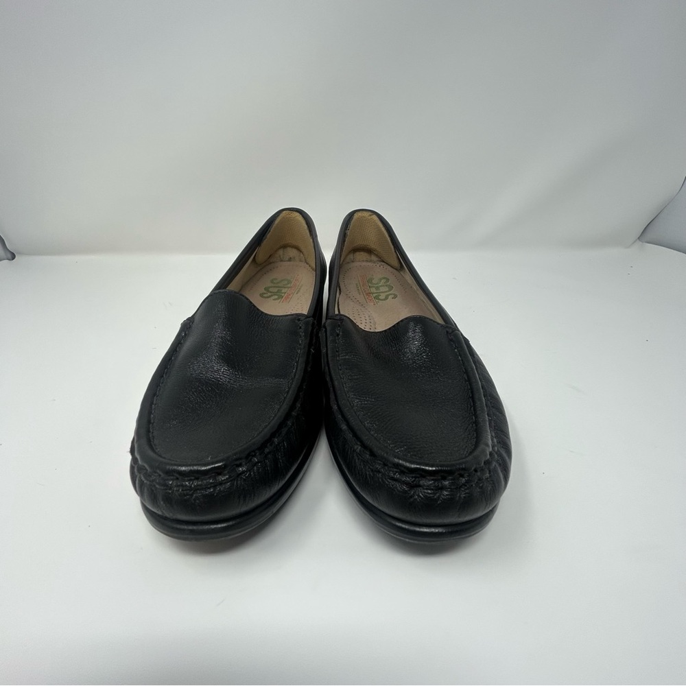 SAS Women Simplify Moccasin Loafer Leather Slip-On Round Toe Comfort Narrow 8 N - Picture 7 of 12